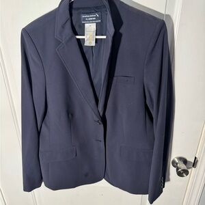 Lands' End Classic Black Blazer